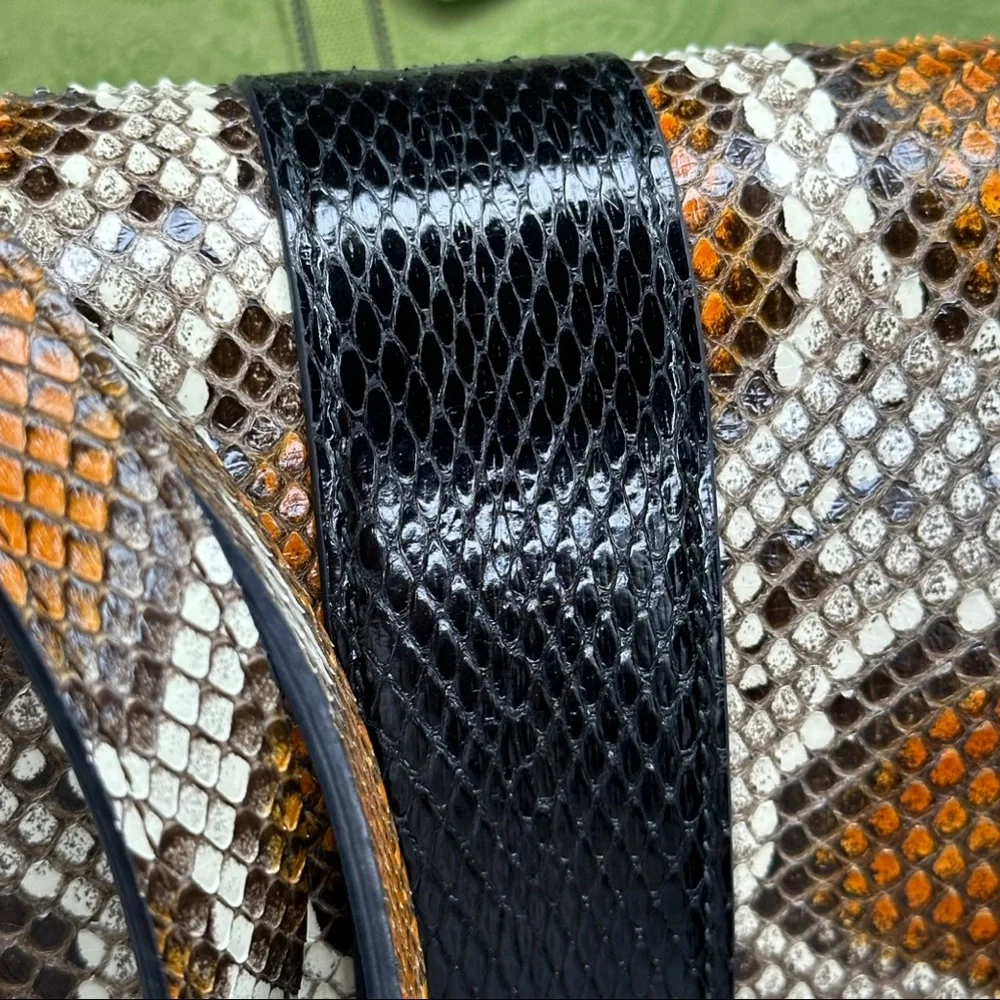 ๐๏ธ๐๏ธ GUCCI ARLI EMBELLISHED PYTHON SHOULDER BAG ๐ฅ๐ฅ RARE ๐ฅ๐ฅ - Picture 6 of 16
